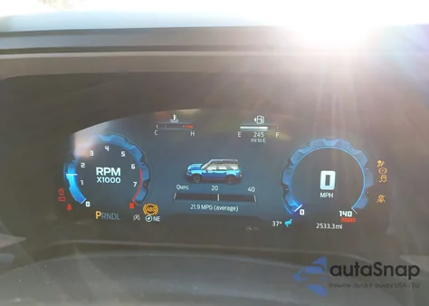 2025 Ford Bronco Sport Big Bend z USA, uszkodzony, nr VIN 3FMCR9BN9SRE55556